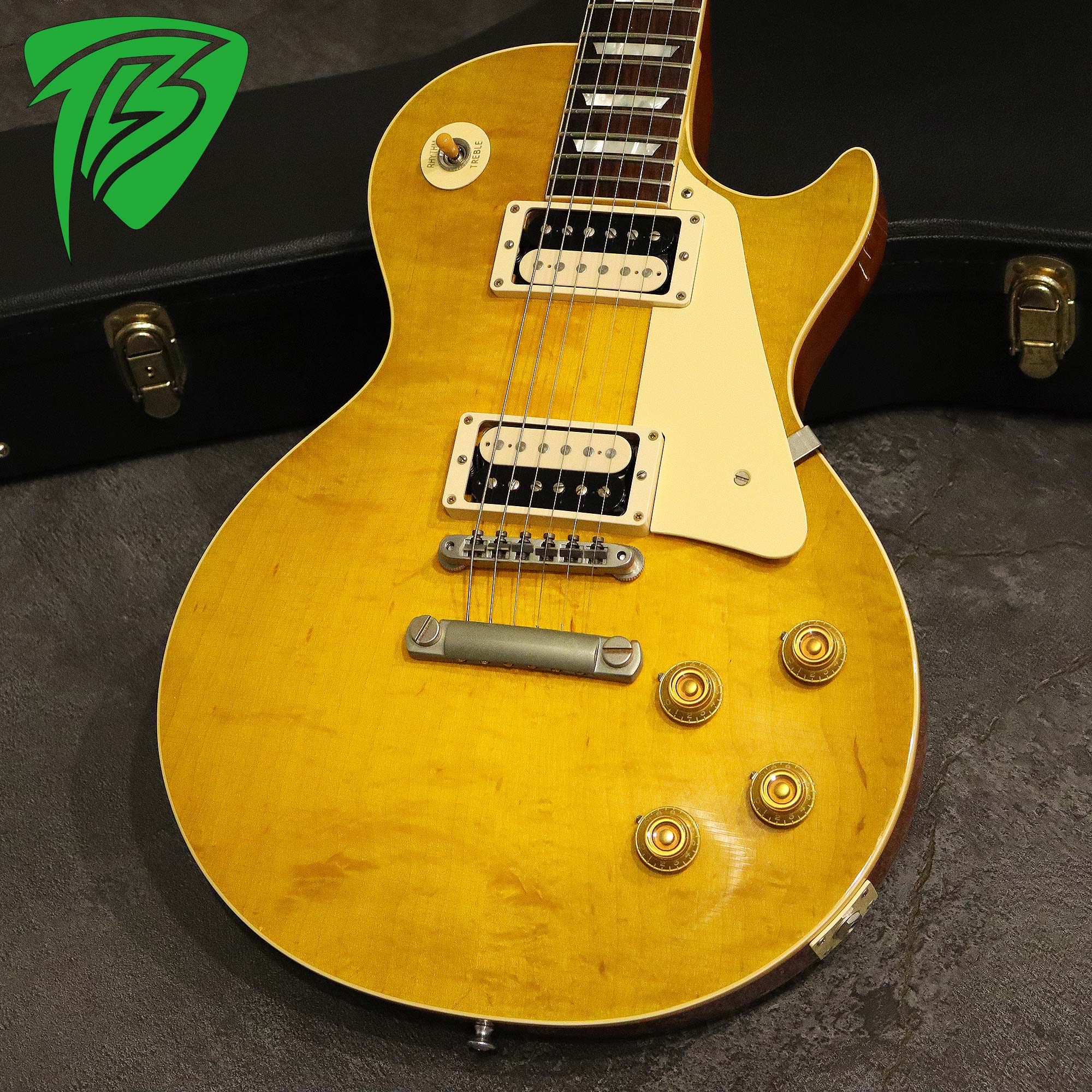 Gibson Custom Shop Historic Collection Japan Limited Run 1958 Les Paul  Standard Reissue HRM Lightly Aged Green Lemon 2017